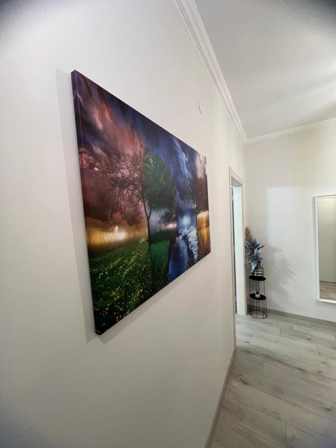 Serres City Center Modern Apartment Exterior foto
